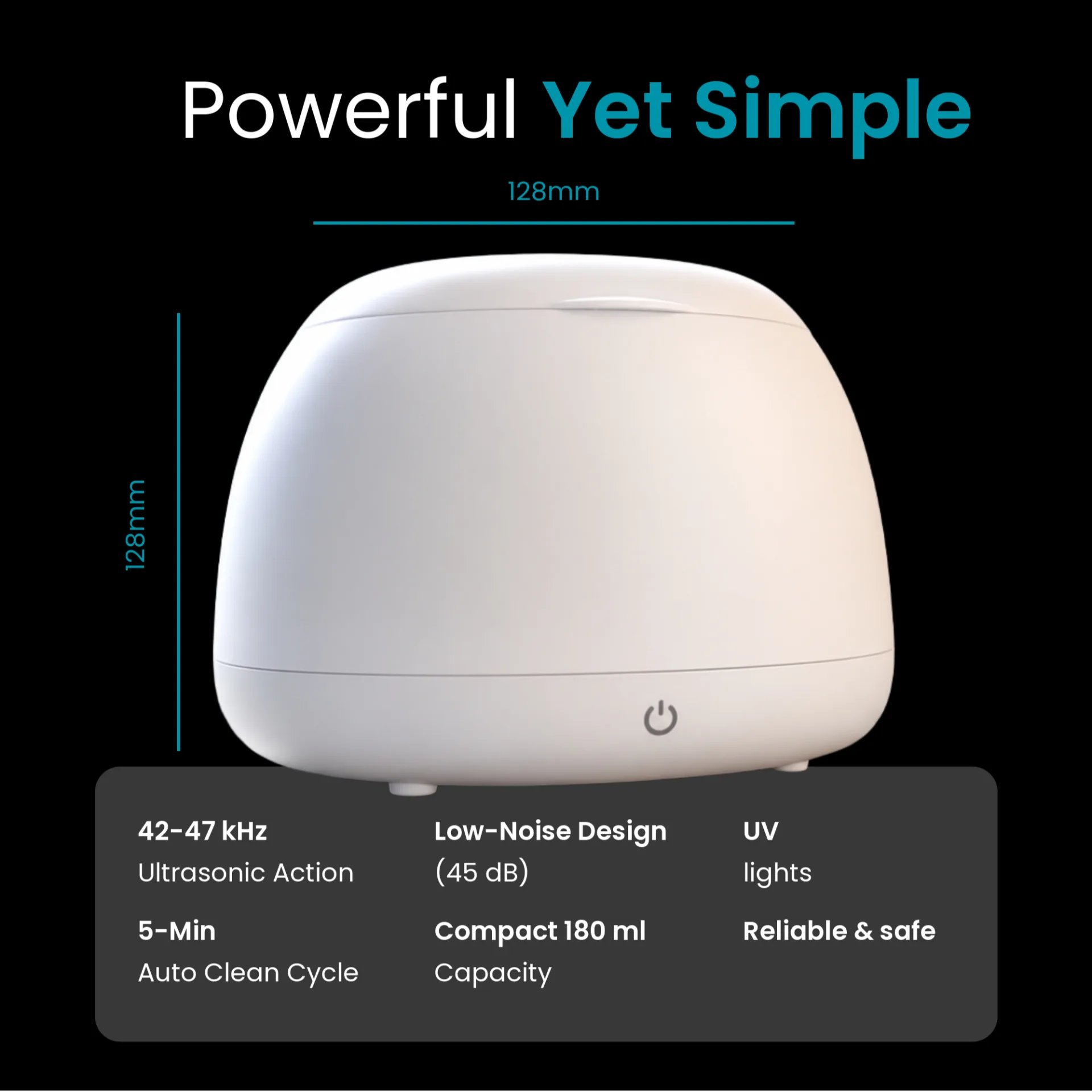 VITAL PRIME Ultrasonic Cleaner